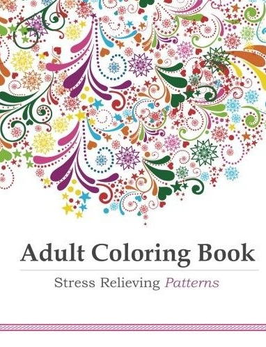 adult coloring book cover
