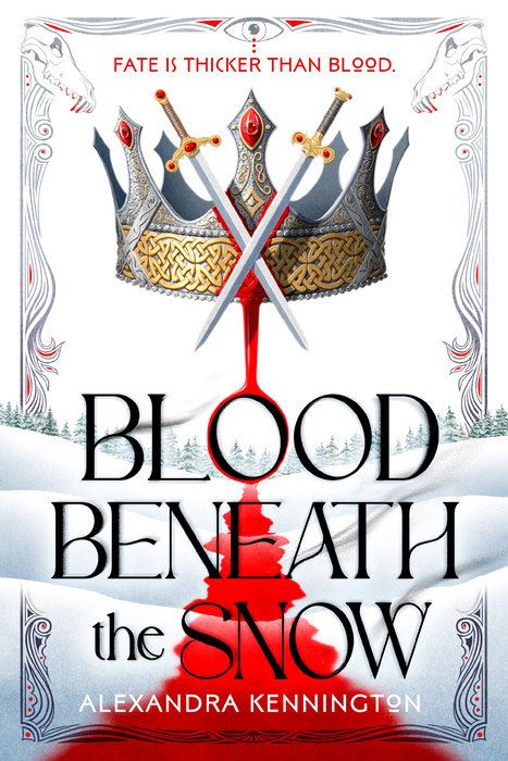 blood beneath the snow cover